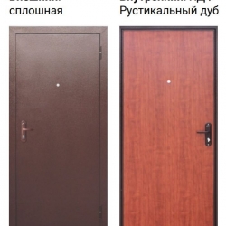 Дверь входная, размер 2050х860 мм
